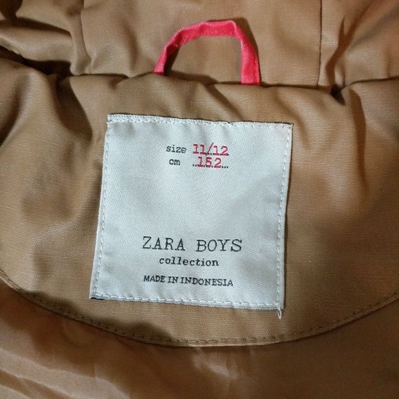 zara Boys Jackets & Coats Zara Boys Hoodie Jacket Red Full Zip Boys Sz 112 Poshmark